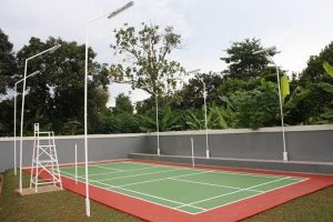 Rincian biaya pembuatan lapangan badminton karpet vinyl standar BWF terbaru oleh PT. Wira Konstruksi. Bergaransi & presisi. Hubungi Bpk Anwar 081317116767!