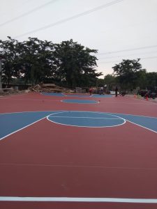 harga pembuatan lapangan basket Karawang berkualitas standar FIBA - PT Wira Konstruksi