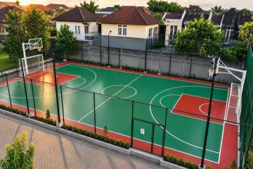 harga pembuatan lapangan basket Pekalongan berkualitas standar FIBA - PT Wira Konstruksi